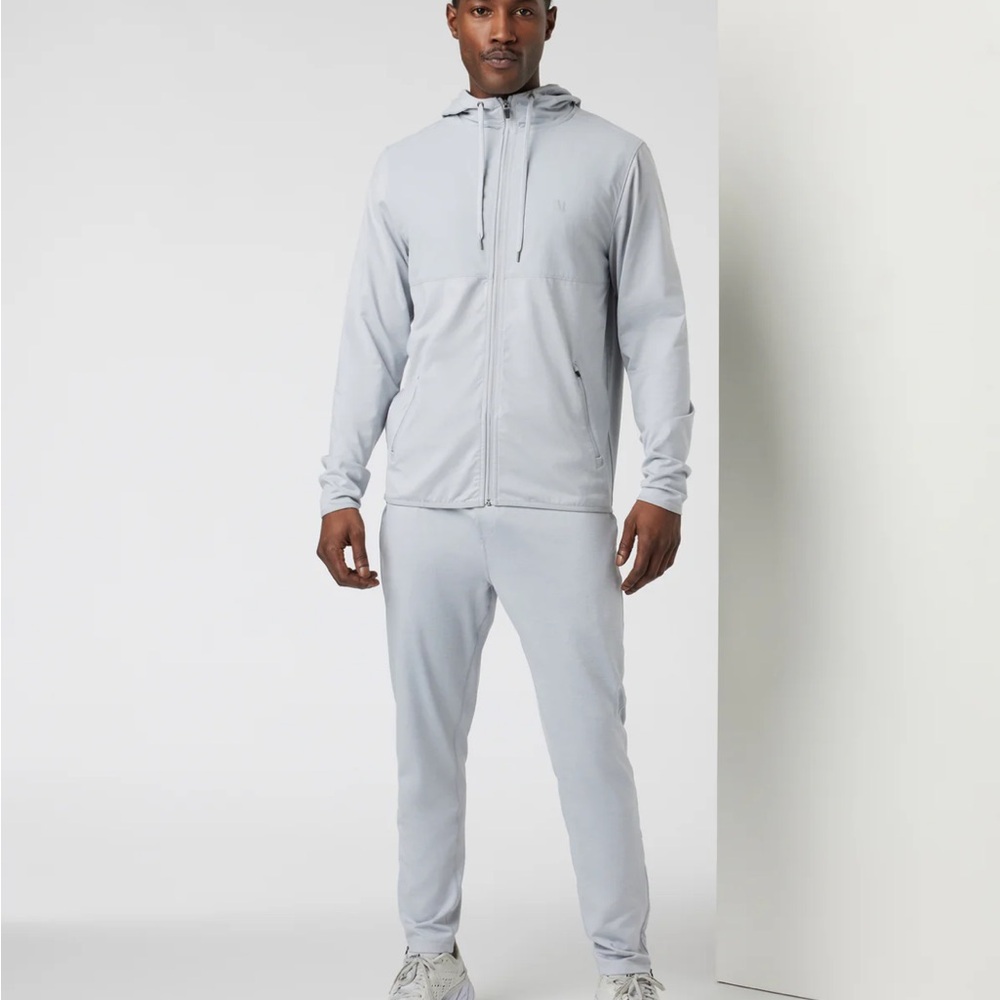 NWOT VUORI Mens Grey Sunday Element Track Jacket - Picture 3 of 12